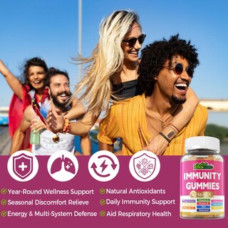 Foto 6 | Gomitas Multivitamínicas Envycure Daily Immunity Booster 2 Piezas- Venta Internacional