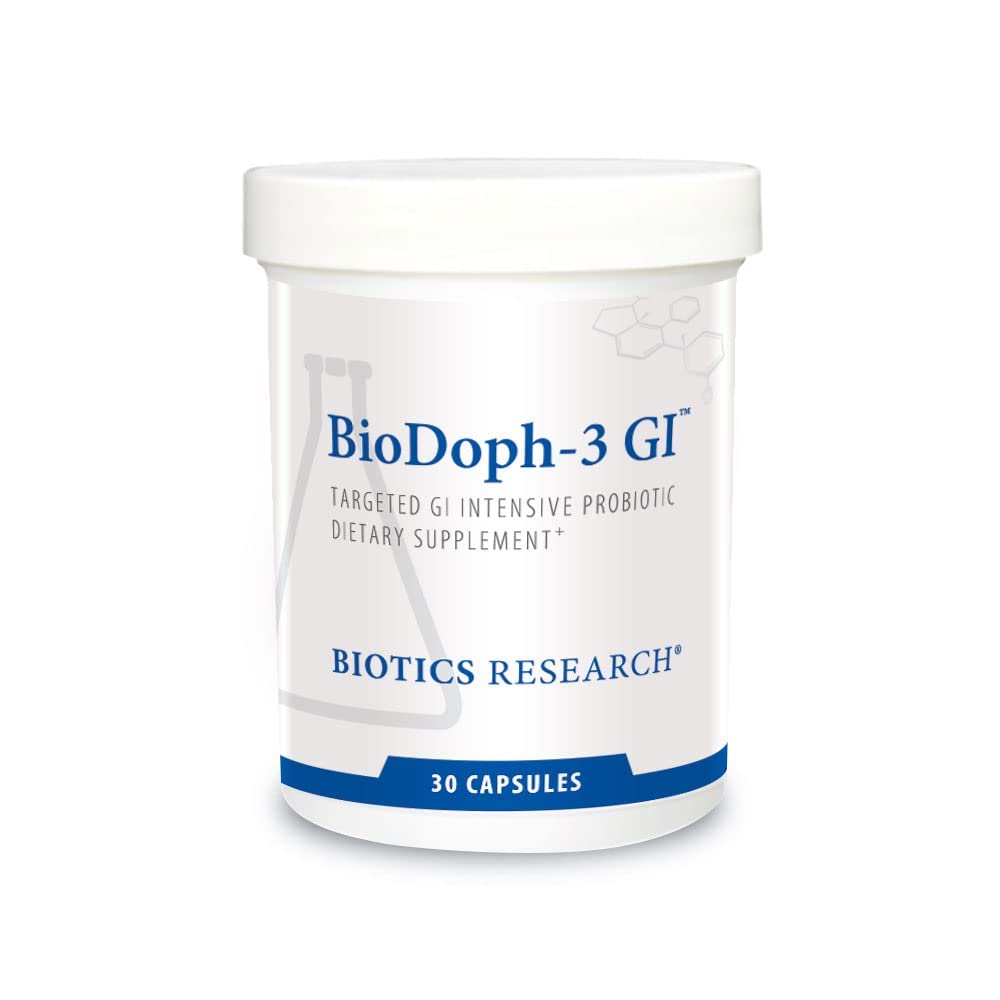 Foto 2 pulgar | Cápsulas Probióticas Biotics Research Biodoph-3 Gi 30 Cápsulas - Venta Internacional