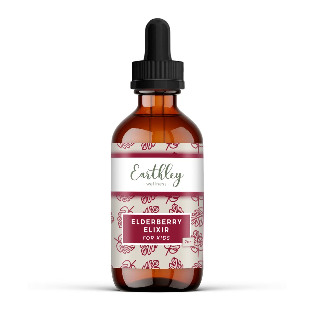 Foto 2 pulgar | Extracto de Hierbas Earthley Elderberry 60 Ml 100% Orgánico Para Niños - Venta Internacional