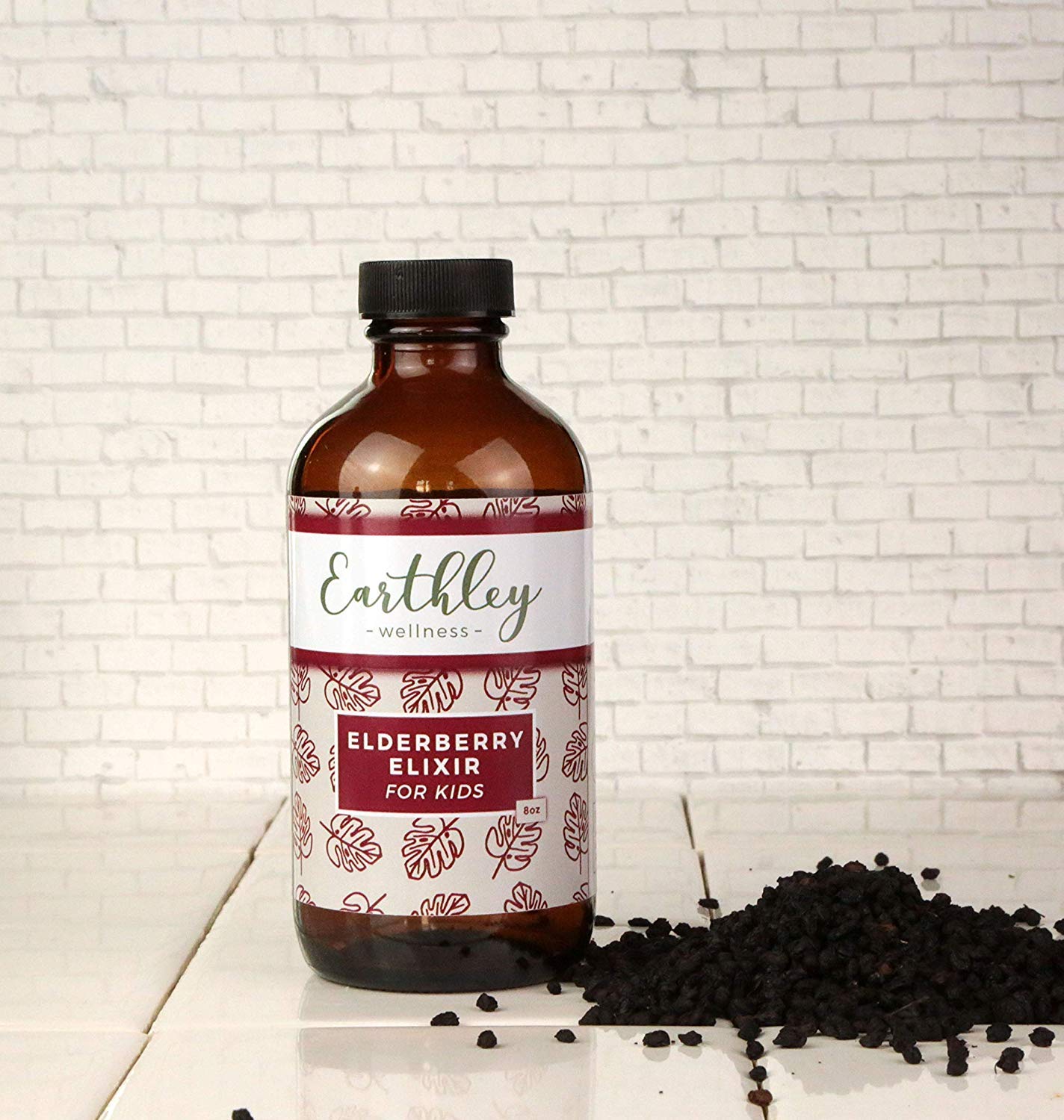Foto 5 pulgar | Extracto de Hierbas Earthley Elderberry 60 Ml 100% Orgánico Para Niños - Venta Internacional