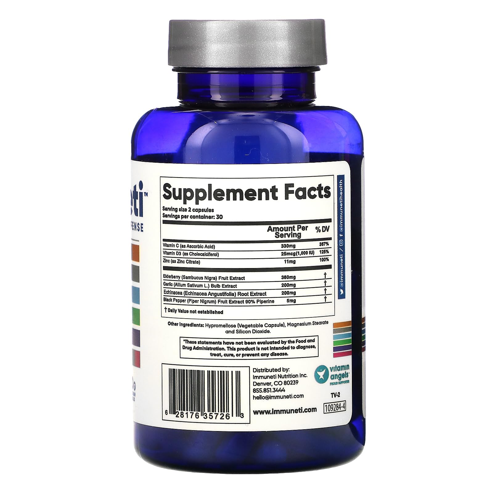 Foto 3 pulgar | Suplemento Immuneti Advanced Immune Defense - Venta Internacional