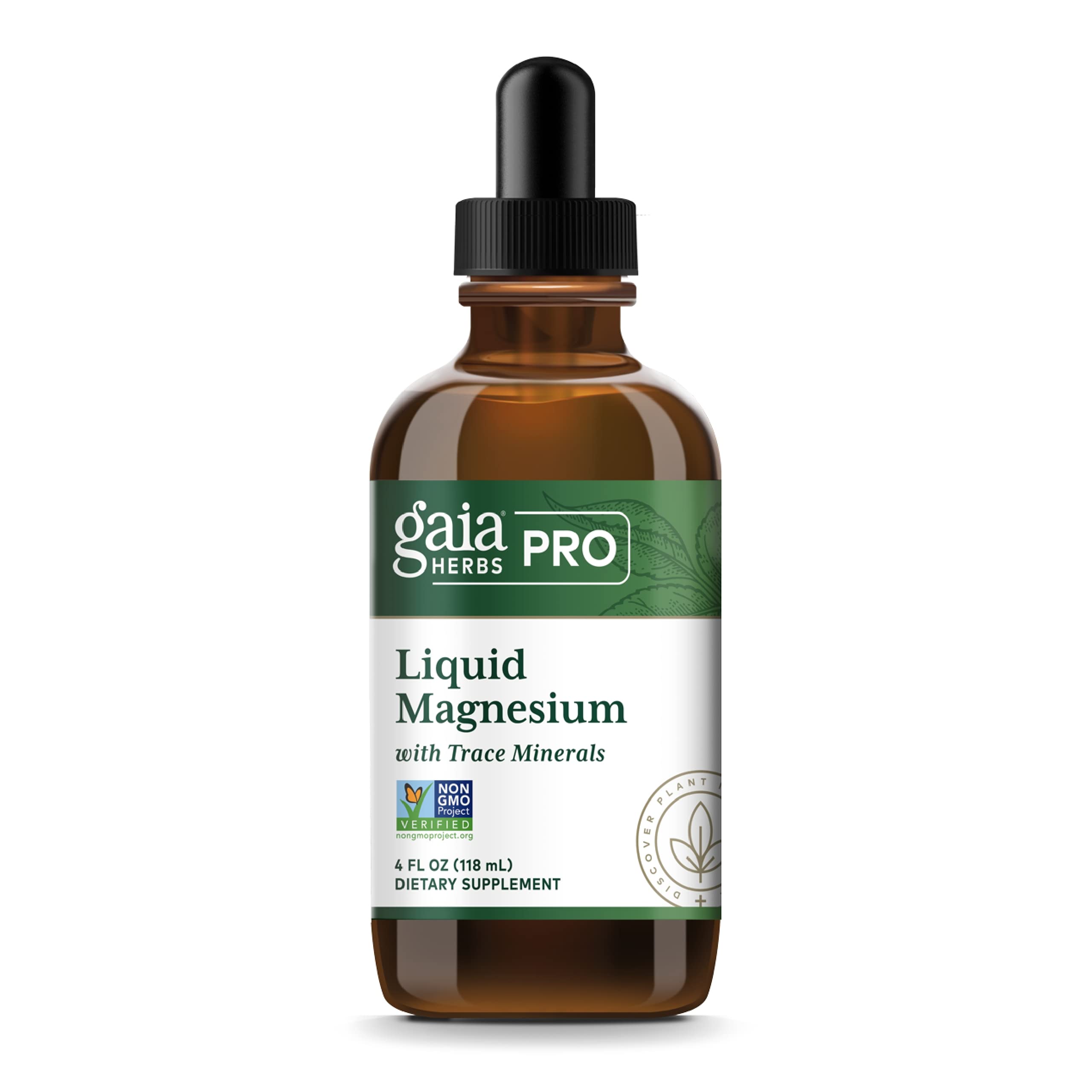 Foto 1 | Suplemento De Magnesio Líquido Gaia Herbs Pro De 120 Ml Con Oligoelementos - Venta Internacional.