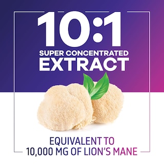 Foto 3 | Suplemento Lions Mane Mushroom, 10,000 mg 60 Cápsulas - Venta Internacional.