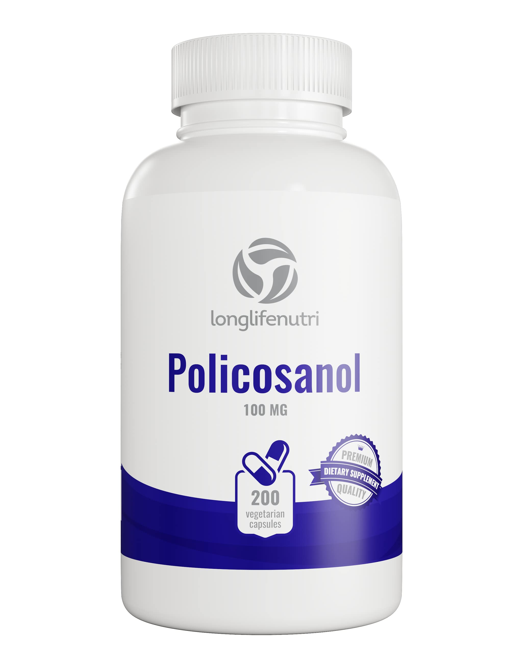 Foto 8 pulgar | Suplemento Longlifenutri Policosanol 100 Mg 200 Cápsulas - Venta Internacional.