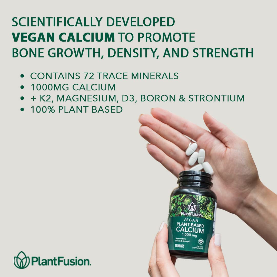Foto 4 pulgar | Suplemento Plantfusion Vegan Calcium 1000 Mg Con Magnesio - Venta Internacional.