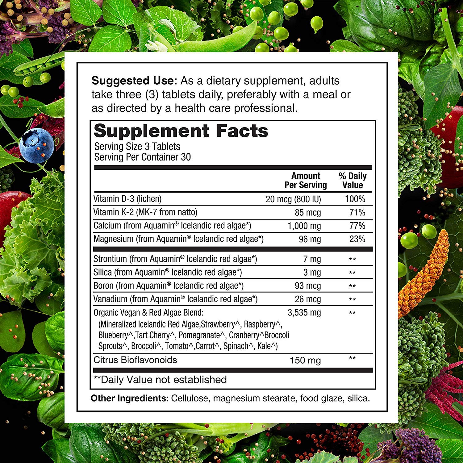 Foto 7 pulgar | Suplemento Plantfusion Vegan Calcium 1000 Mg Con Magnesio - Venta Internacional.