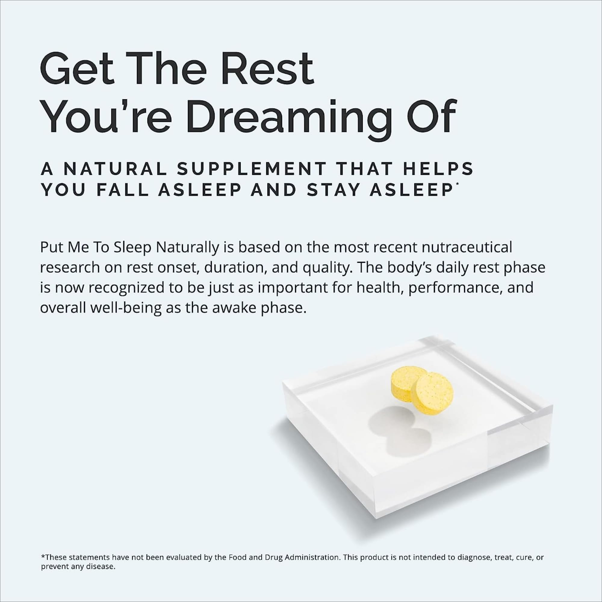 Foto 4 pulgar | Suplemento Brainmd Put Me To Sleep Naturally 90 Tabletas X2 - Venta Internacional.