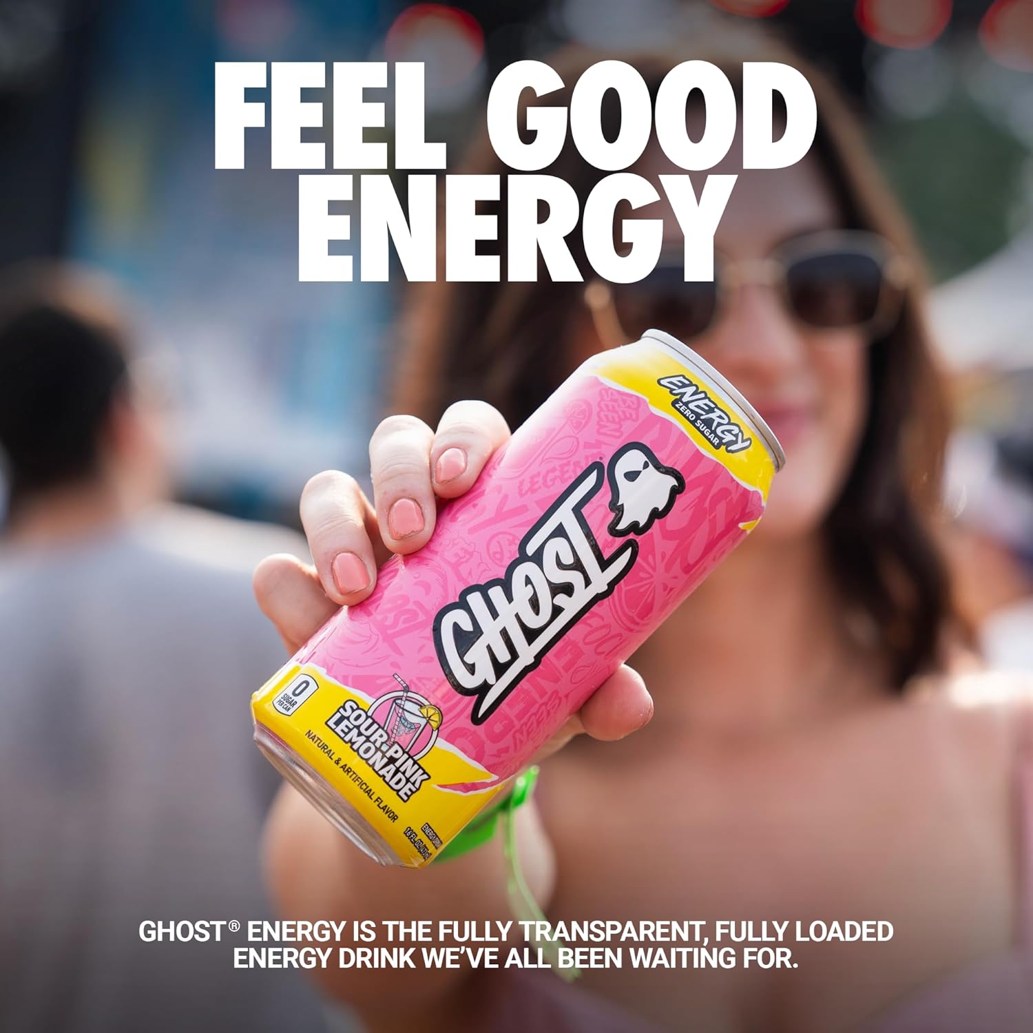 Foto 4 pulgar | Ghost Energy Bebida Energética 16 Onz 12 Pack Sour Pink Lemonade