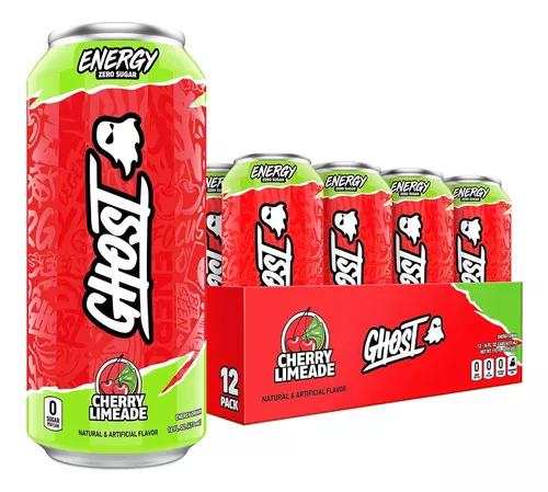 Foto 2 pulgar | Ghost Energy Bebida Energética 16 Onz 12 Pack Cherry Limeade