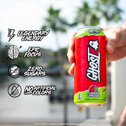 Foto 4 pulgar | Ghost Energy Bebida Energética 16 Onz 12 Pack Cherry Limeade