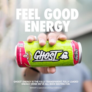 Foto 3 | Ghost Energy Bebida Energética 16 Onz 12 Latas Warheads Sour Watermelon