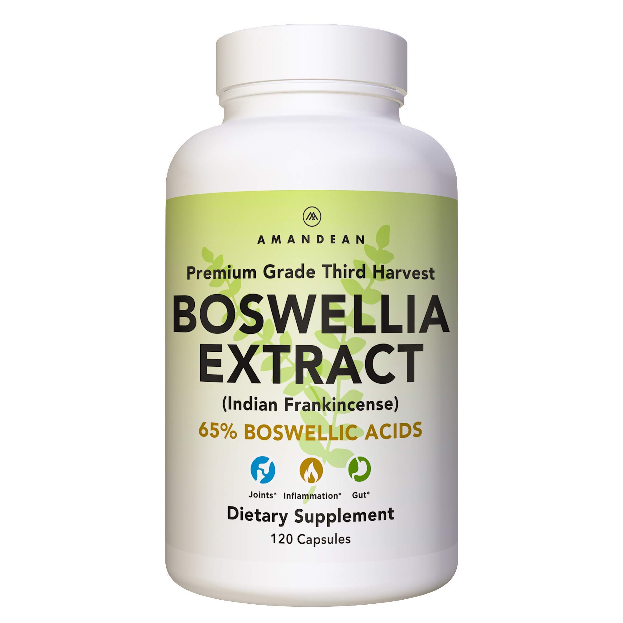 Foto 2 pulgar | Suplemento Amandean Extracto De Boswellia Serrata 500 Mg 120 Cápsulas - Venta Internacional.