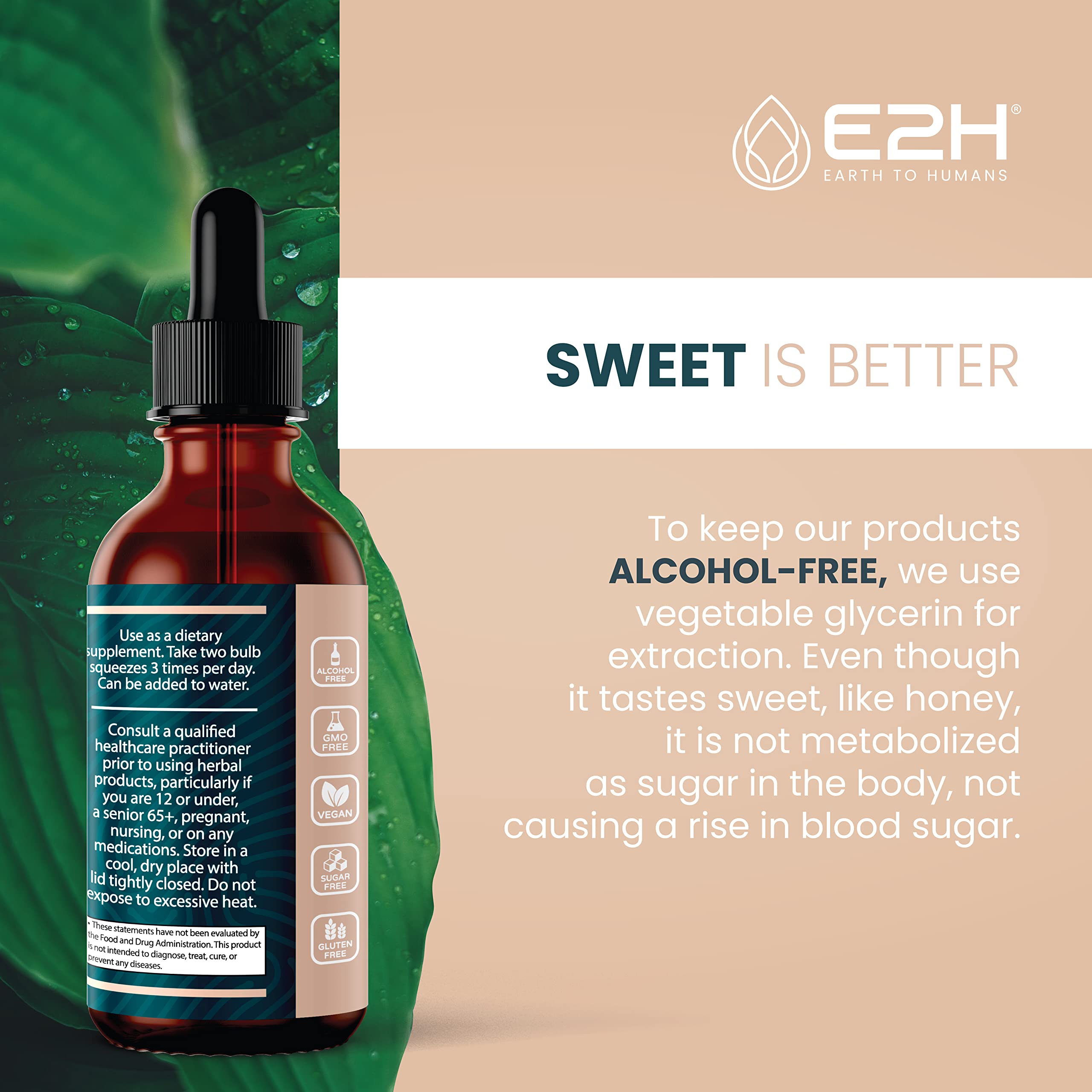 Foto 7 | Suplemento E2h De Extracto De Hongo Reishi De 60 Ml Que Promueve La Longevidad - Venta Internacional.