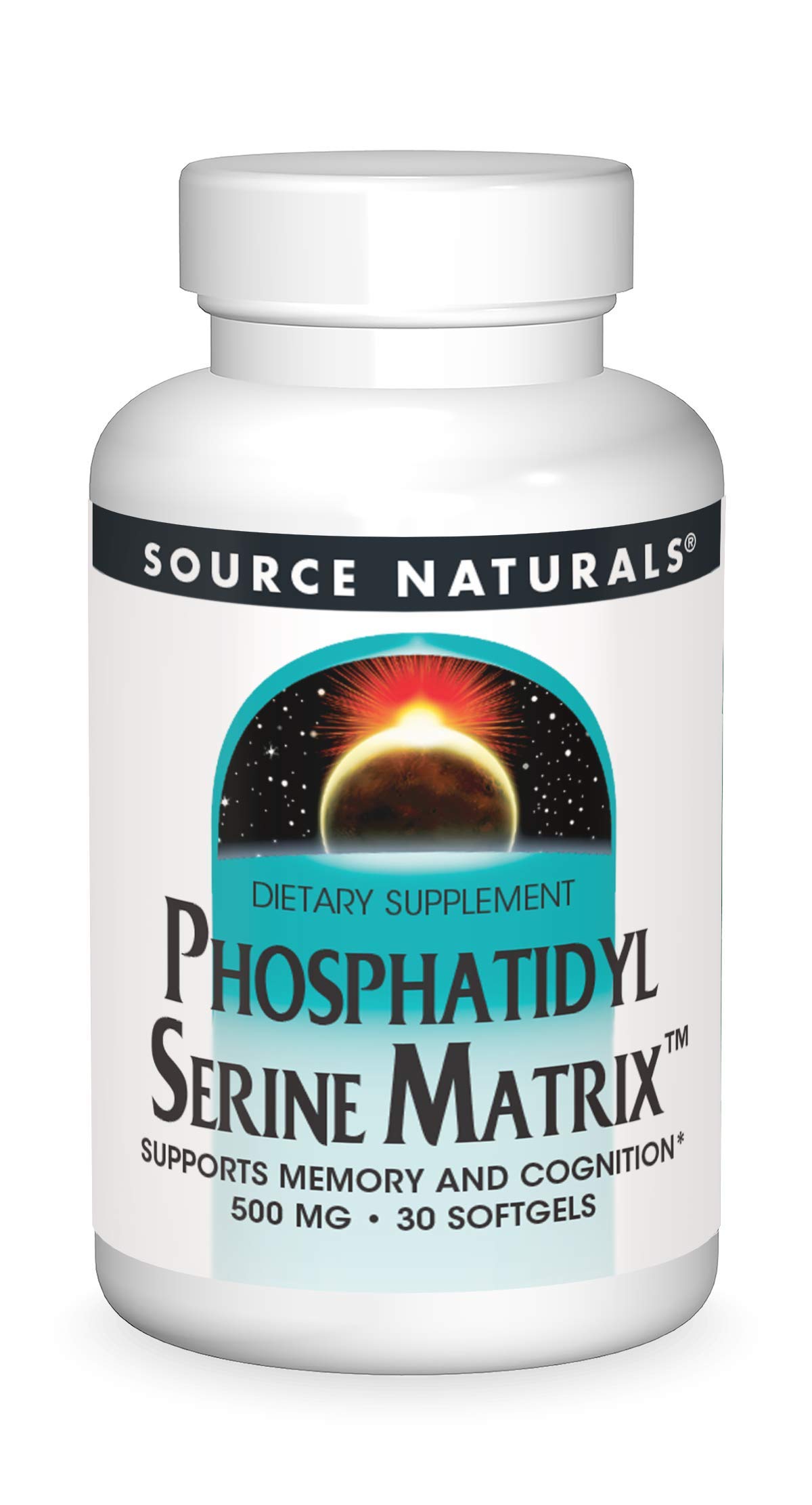 Foto 1 | Matriz De Fosfatidilserina De Supplement Source Naturals, 500 Mg - Venta Internacional.
