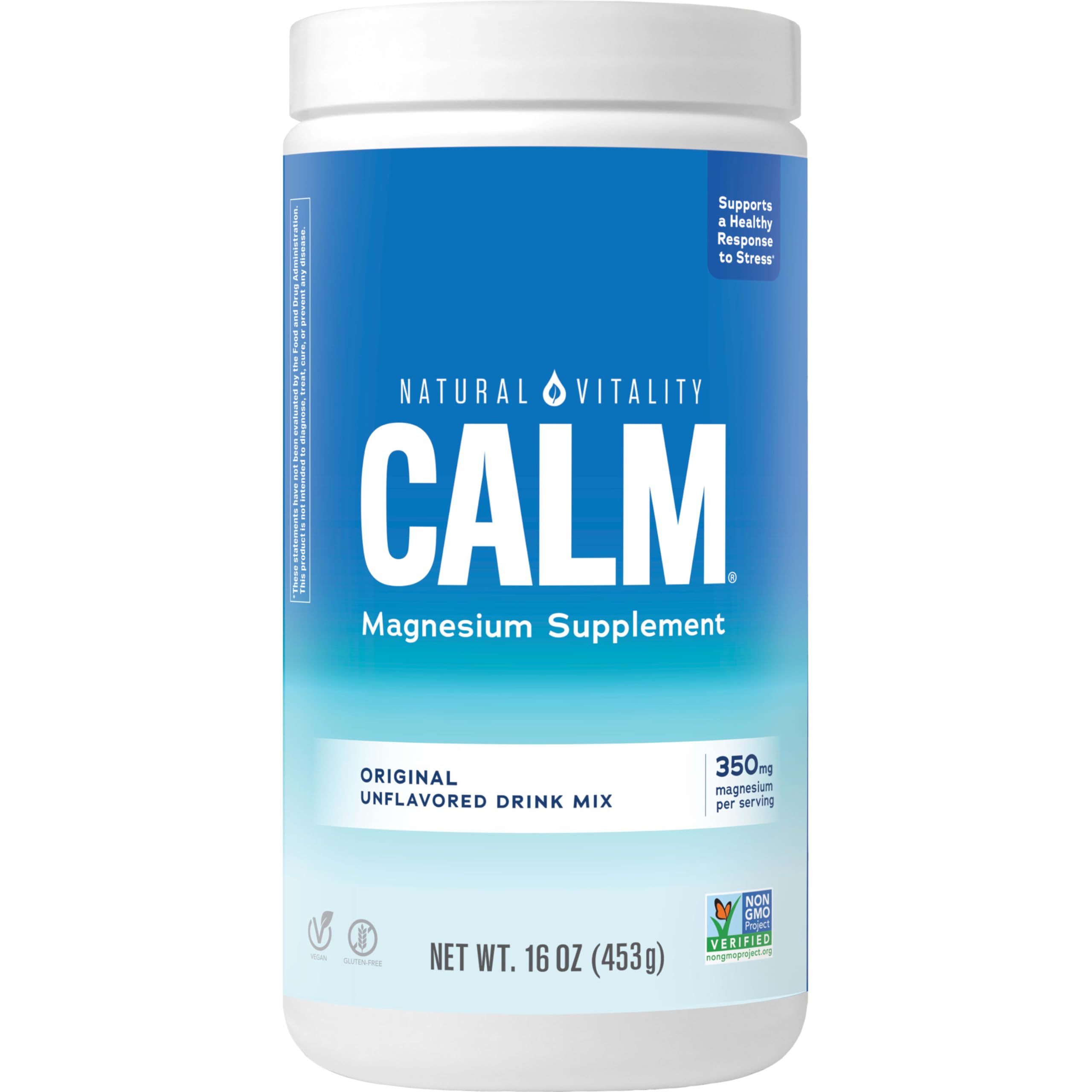 Foto 2 pulgar | Suplemento De Citrato De Magnesio Natural Vitality Calm 473ml - Venta Internacional.