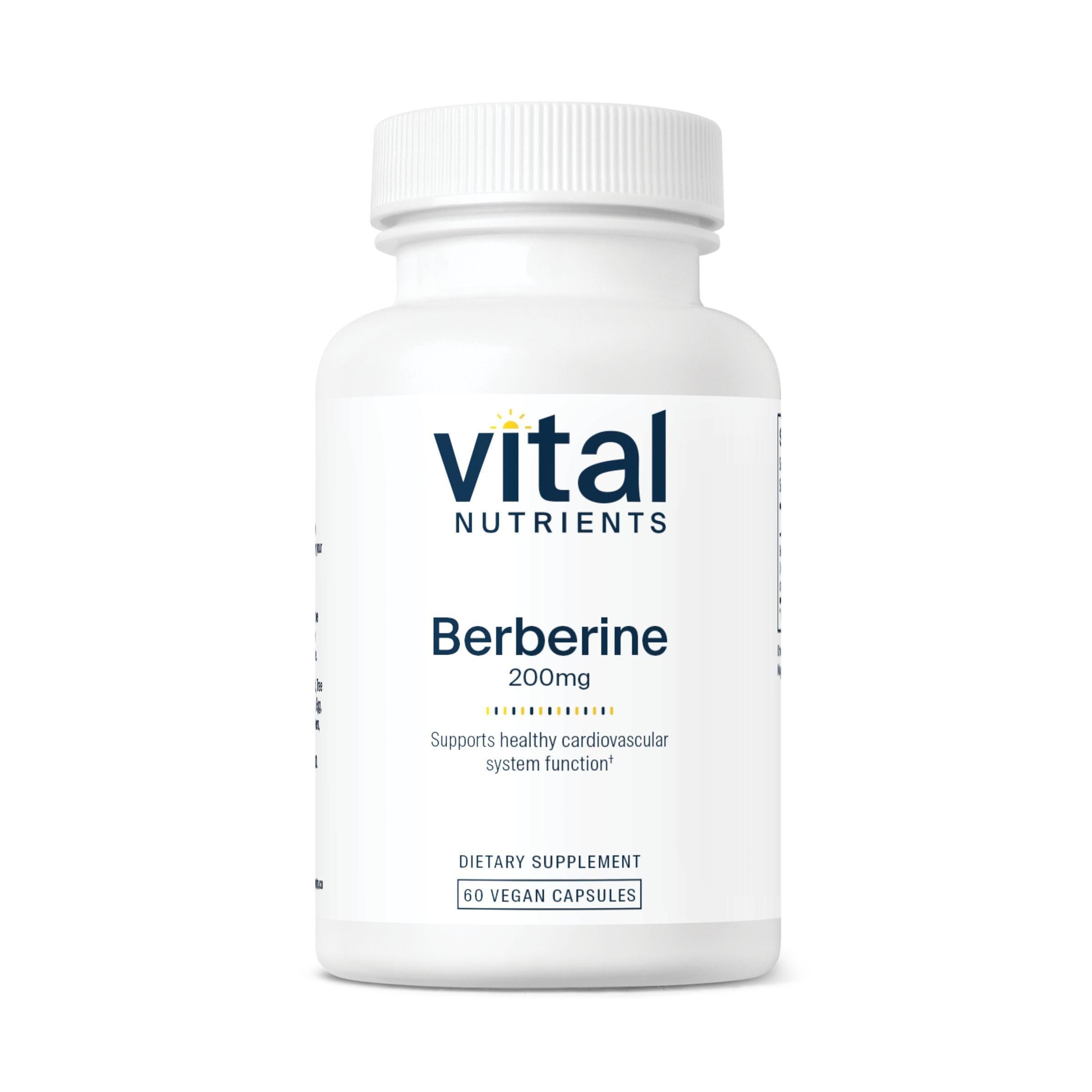 Foto 2 pulgar | Suplemento Vital Nutrients Berberine 200 Mg 60 Cápsulas - Venta Internacional.
