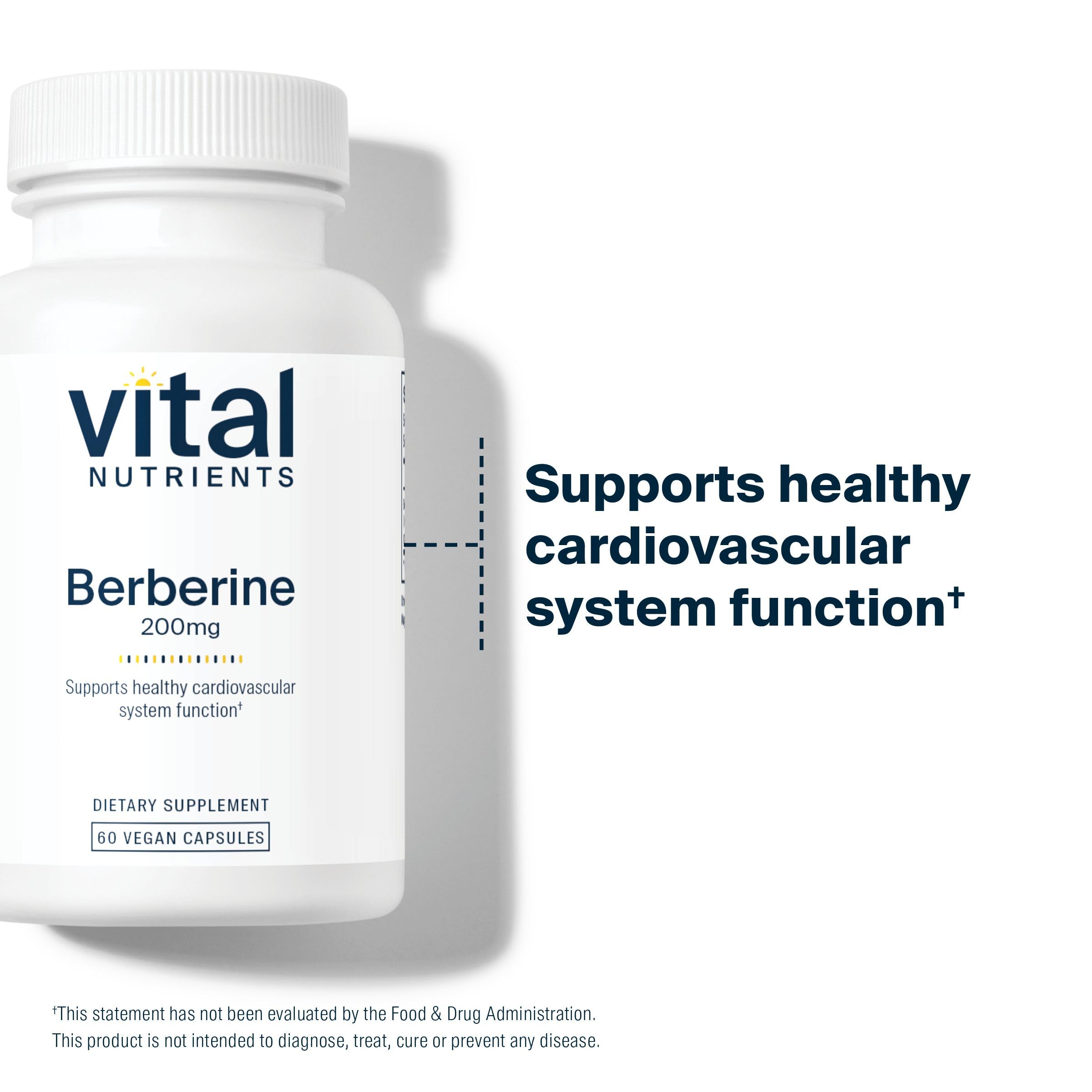 Foto 7 pulgar | Suplemento Vital Nutrients Berberine 200 Mg 60 Cápsulas - Venta Internacional.