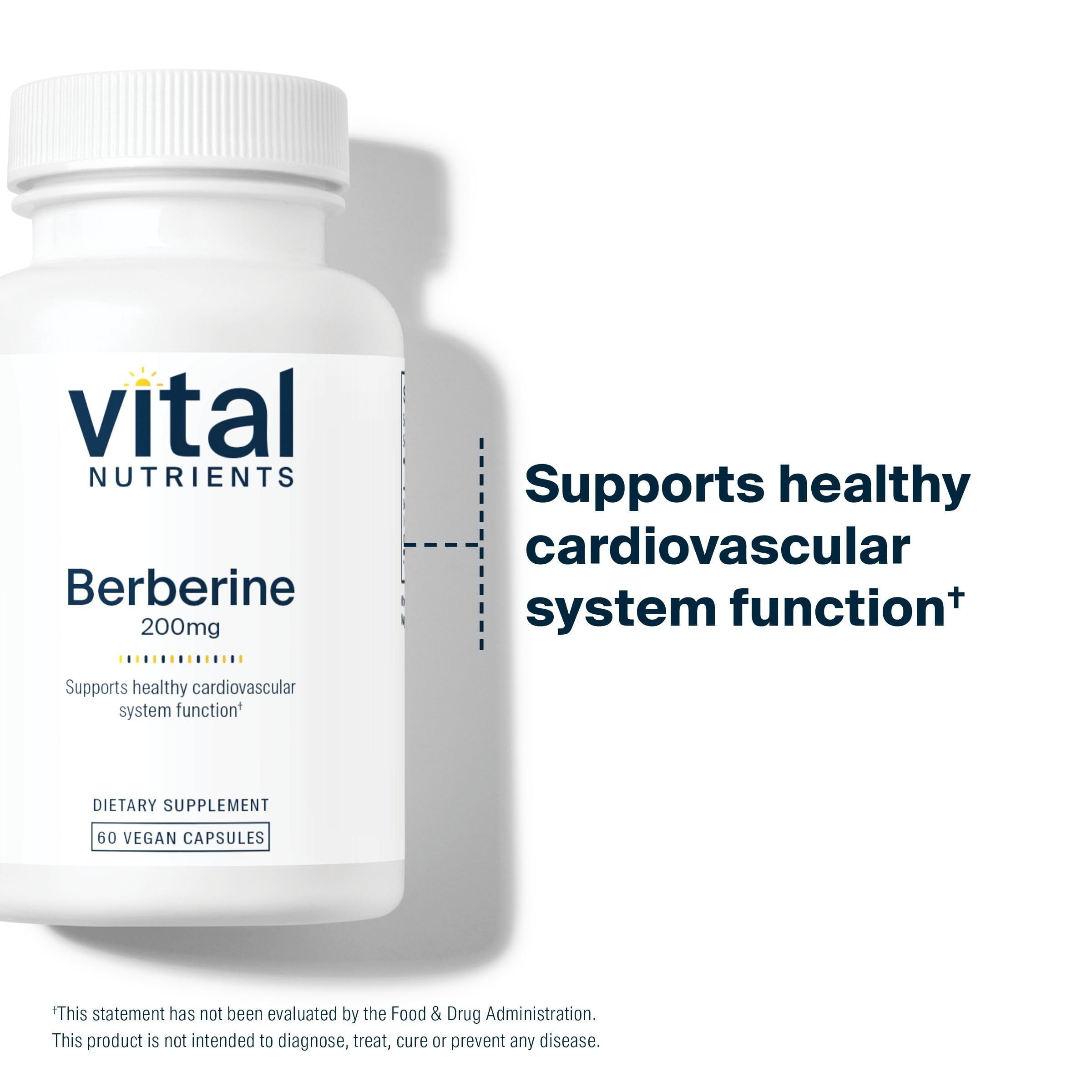 Foto 7 | Suplemento Vital Nutrients Berberine 200 Mg 60 Cápsulas - Venta Internacional.