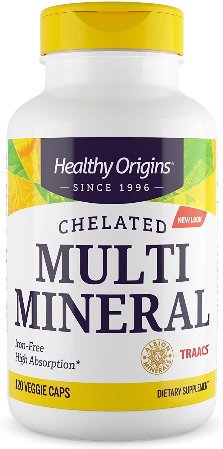 Foto 2 pulgar | Suplemento De Minerales Quelatados Healthy Origins, 120 Cápsulas - Venta Internacional.
