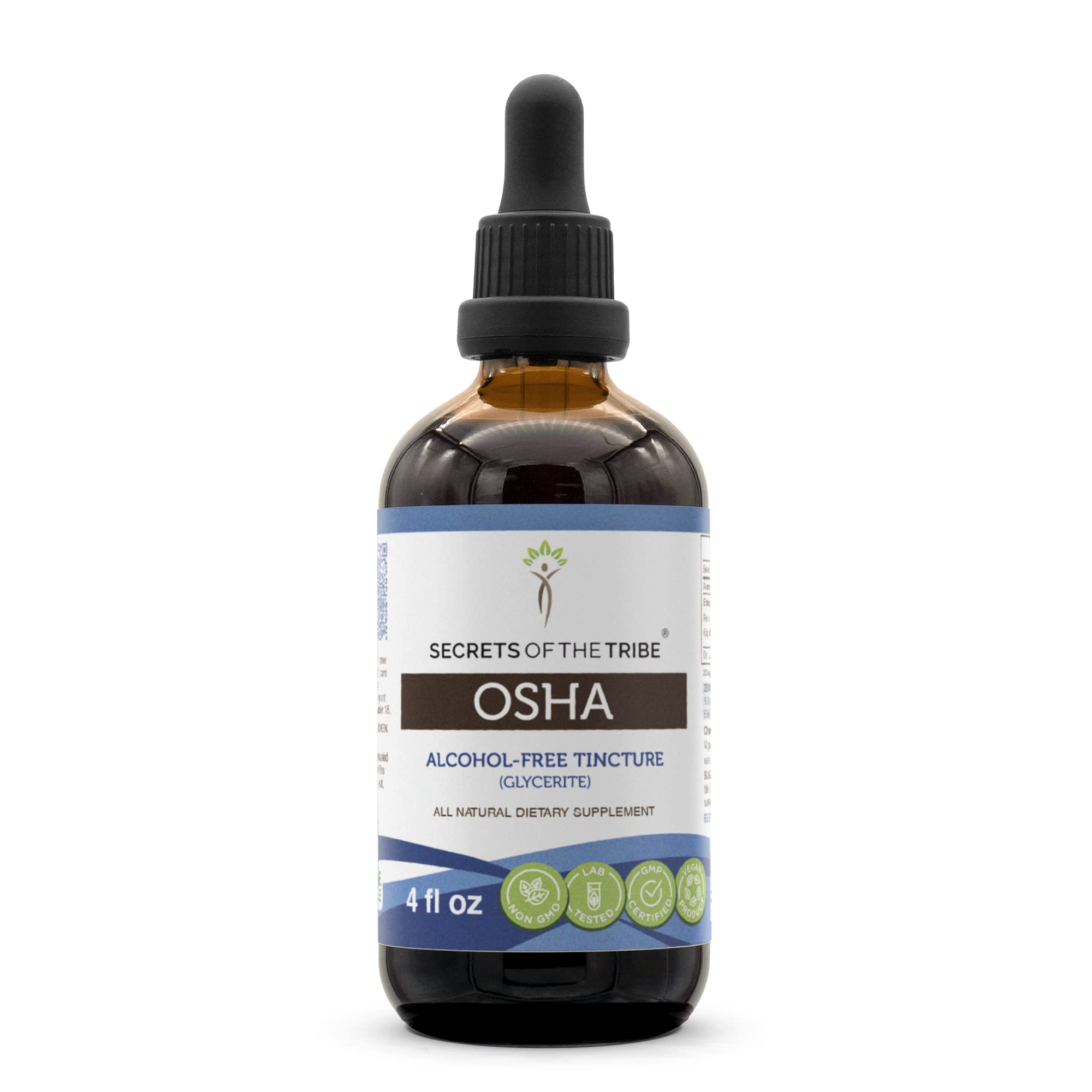 Foto 2 pulgar | Extracto De Hierbas Secrets Of The Tribe Osha Sin Alcohol, 120 Ml - Venta Internacional.