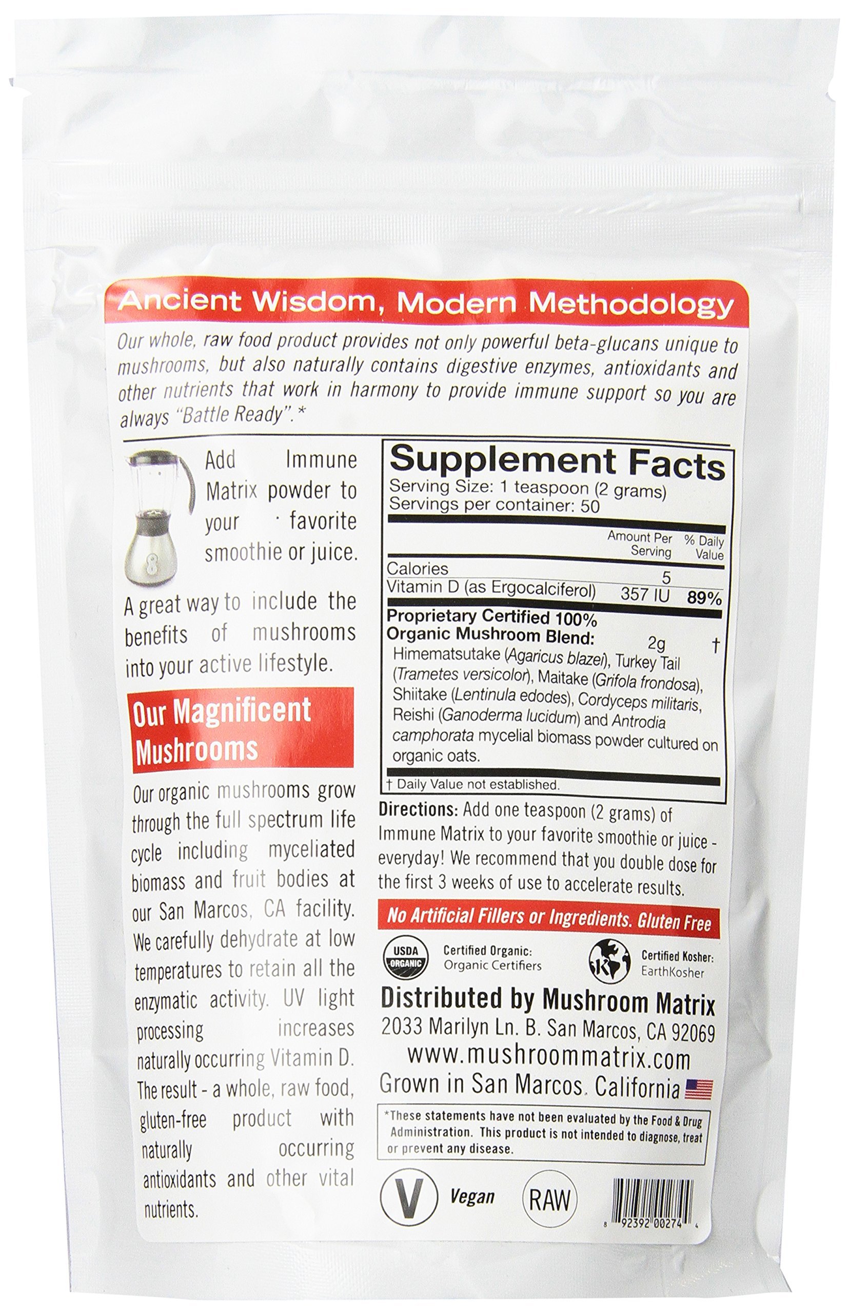 Foto 3 pulgar | Suplemento Om Mushroom Superfood Immune Blend 100 G - Venta Internacional.