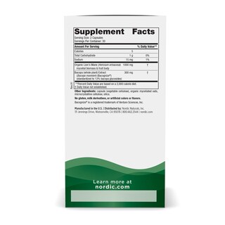 Foto 3 | Suplemento Nordic Naturals Cognition Mushroom Complex 60 Cápsulas - Venta Internacional.