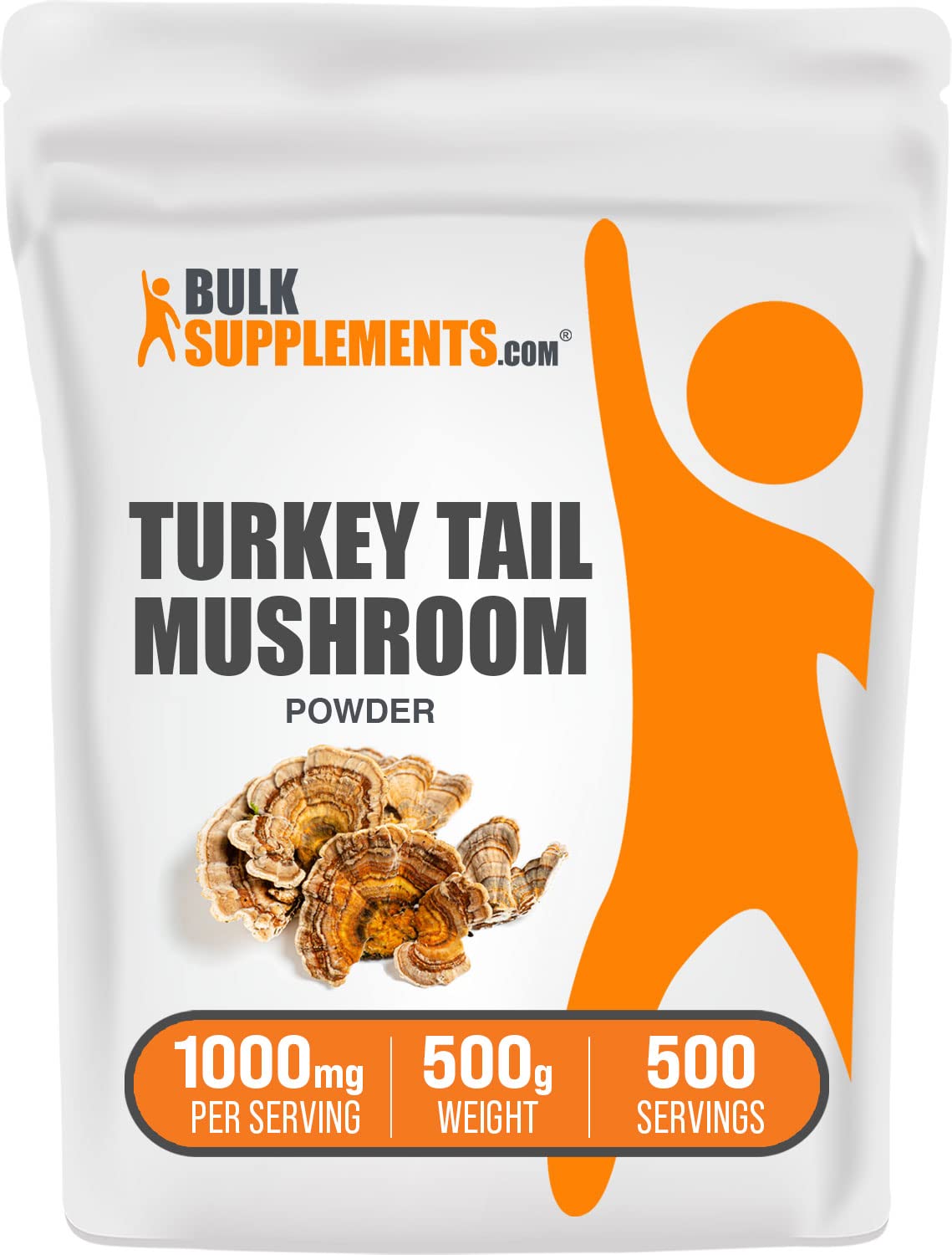 Foto 2 pulgar | Suplemento Bulksupplements Con Hongos De Cola De Pavo, 500 G - Venta Internacional.