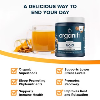 Foto 3 | Suplemento Organifi Gold Superfood De 30 Porciones Para Aliviar El Estrés - Venta Internacional.