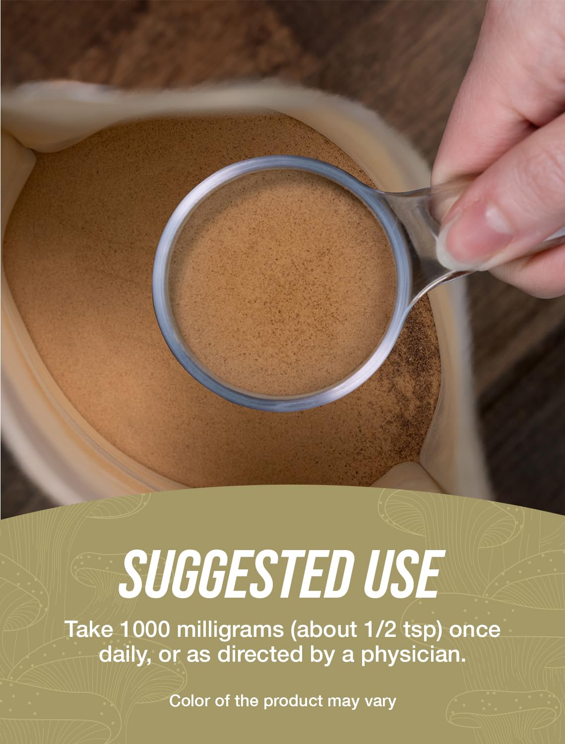 Foto 5 pulgar | Suplemento Bulksupplements.com Extracto De Hongo Chaga 500 G - Venta Internacional.