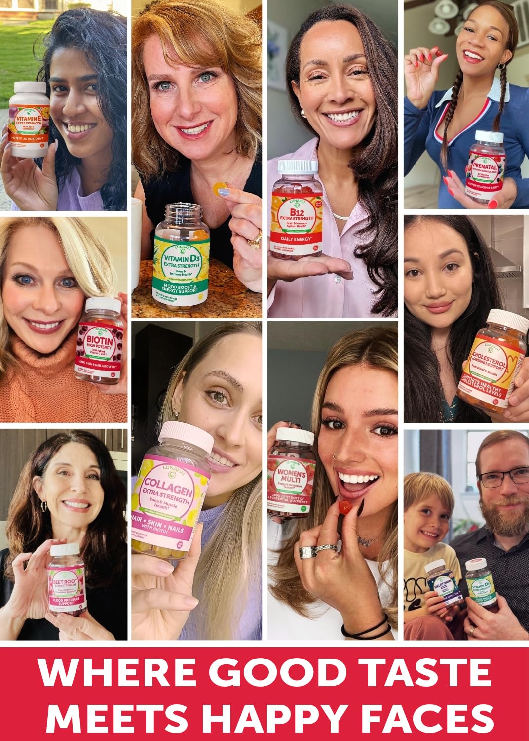 Foto 5 pulgar | Vitaminas Prenatales Lunakai Usa Fabricadas Con Hierro Y Ácido Fólico, 60 Unidades - Venta Internacional.
