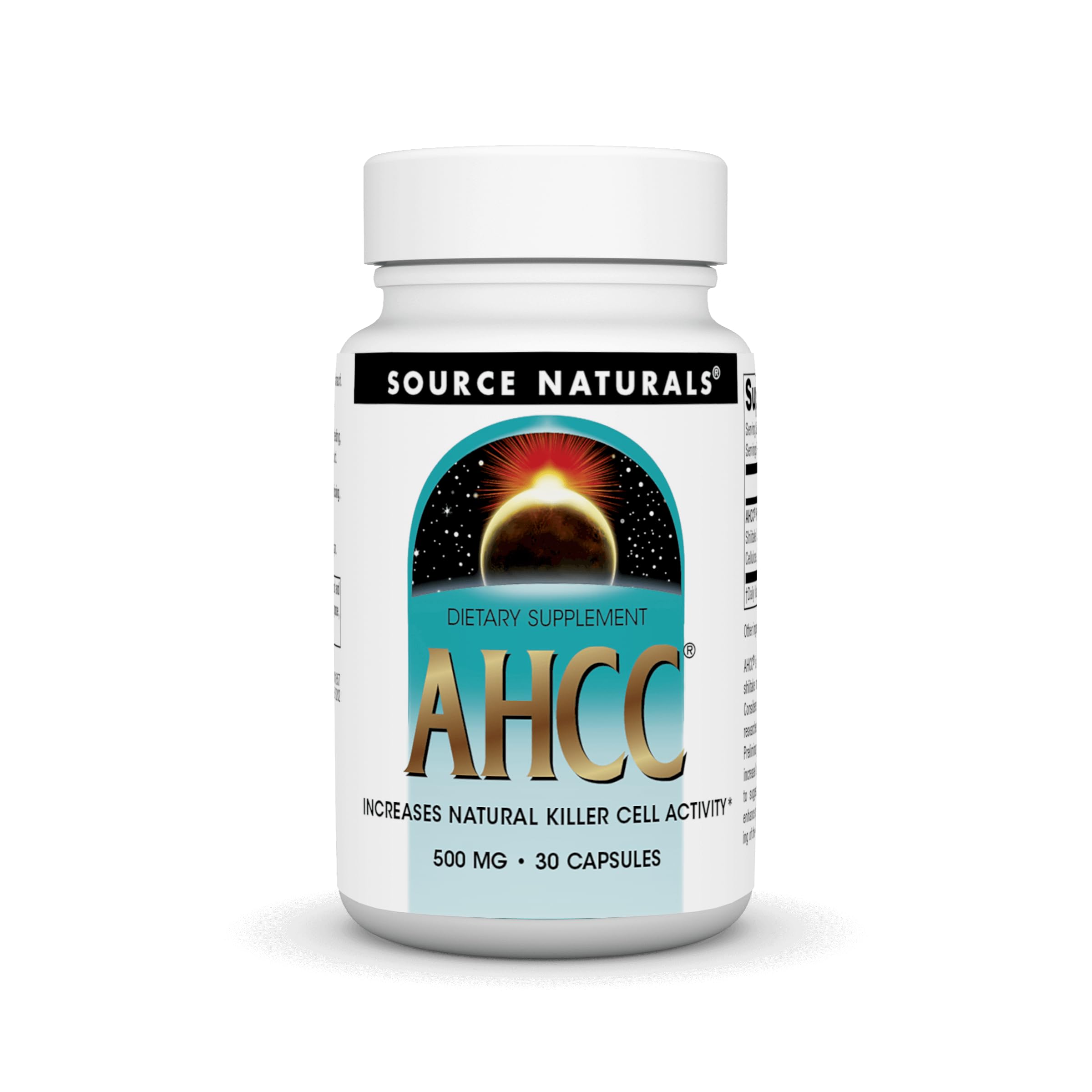 Foto 2 pulgar | Suplemento Source Naturals Ahcc 500 Mg 30 Cápsulas - Venta Internacional.