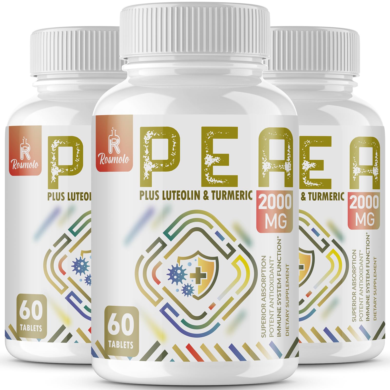 Foto 2 pulgar | Suplemento Rosmolo Palmitoiletanolamida 1500 Mg Con Luteolina - Venta Internacional.