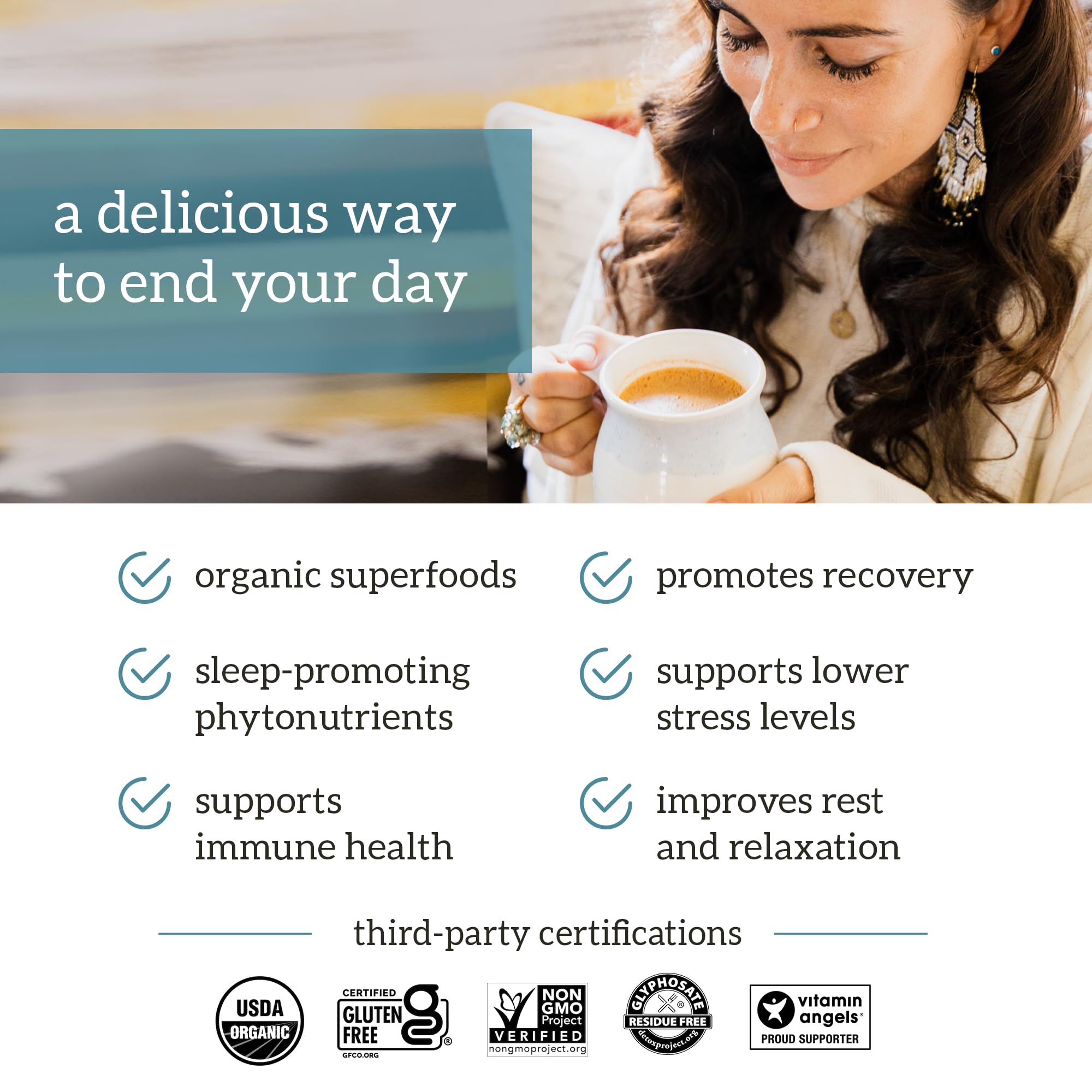 Foto 4 | Suplemento Organifi Gold Superfood En Polvo, 90 Porciones - Venta Internacional.