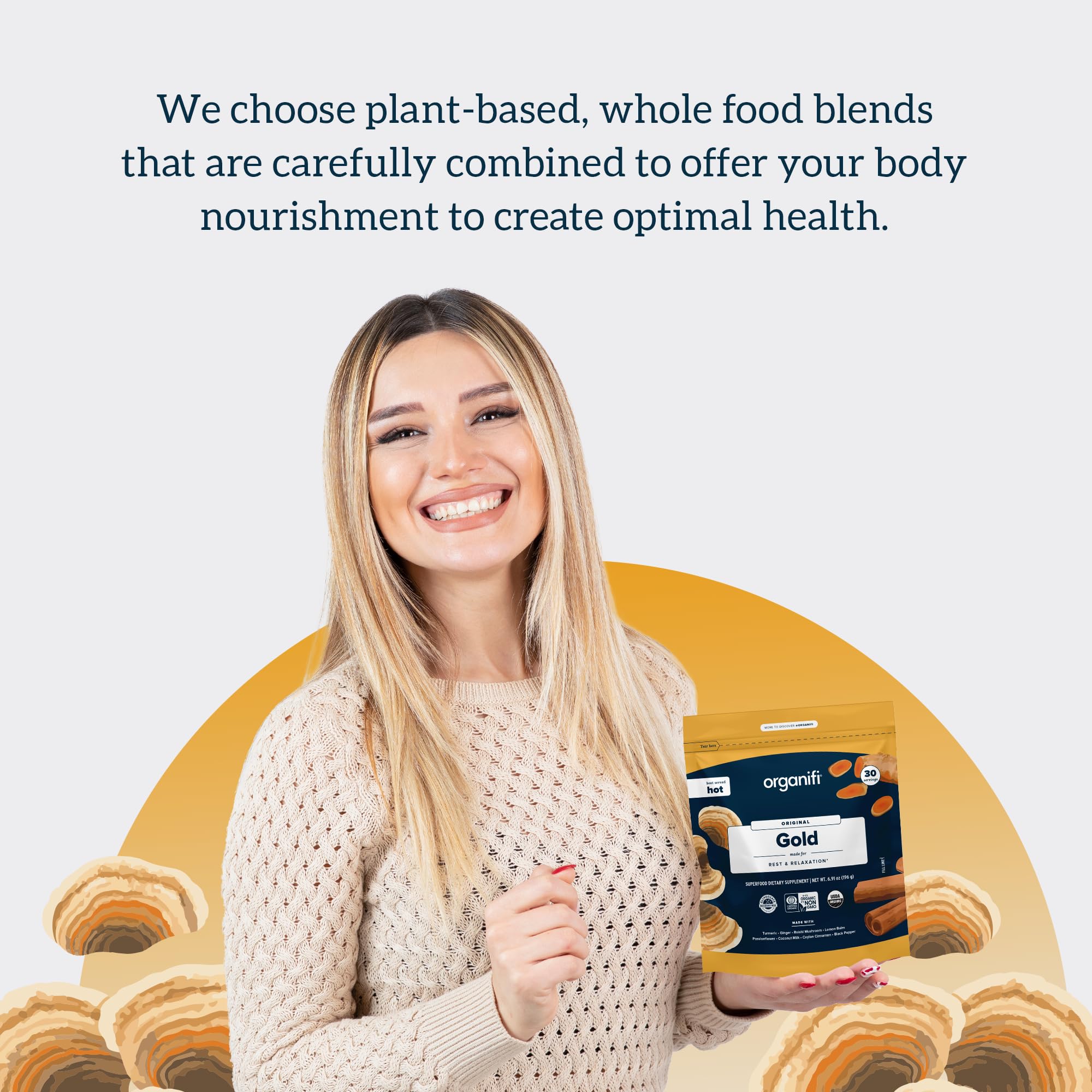 Foto 7 pulgar | Suplemento Organifi Gold Superfood En Polvo, 90 Porciones - Venta Internacional.
