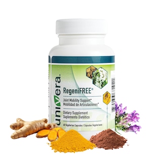 Foto 1 | Suplemento Para Articulaciones Univera Regenifree Turmeric 60 Cápsulas - Venta Internacional.