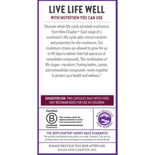 Foto 7 | Suplemento New Chapter Immune Support Lifeshield 60 Comprimidos - Venta Internacional.