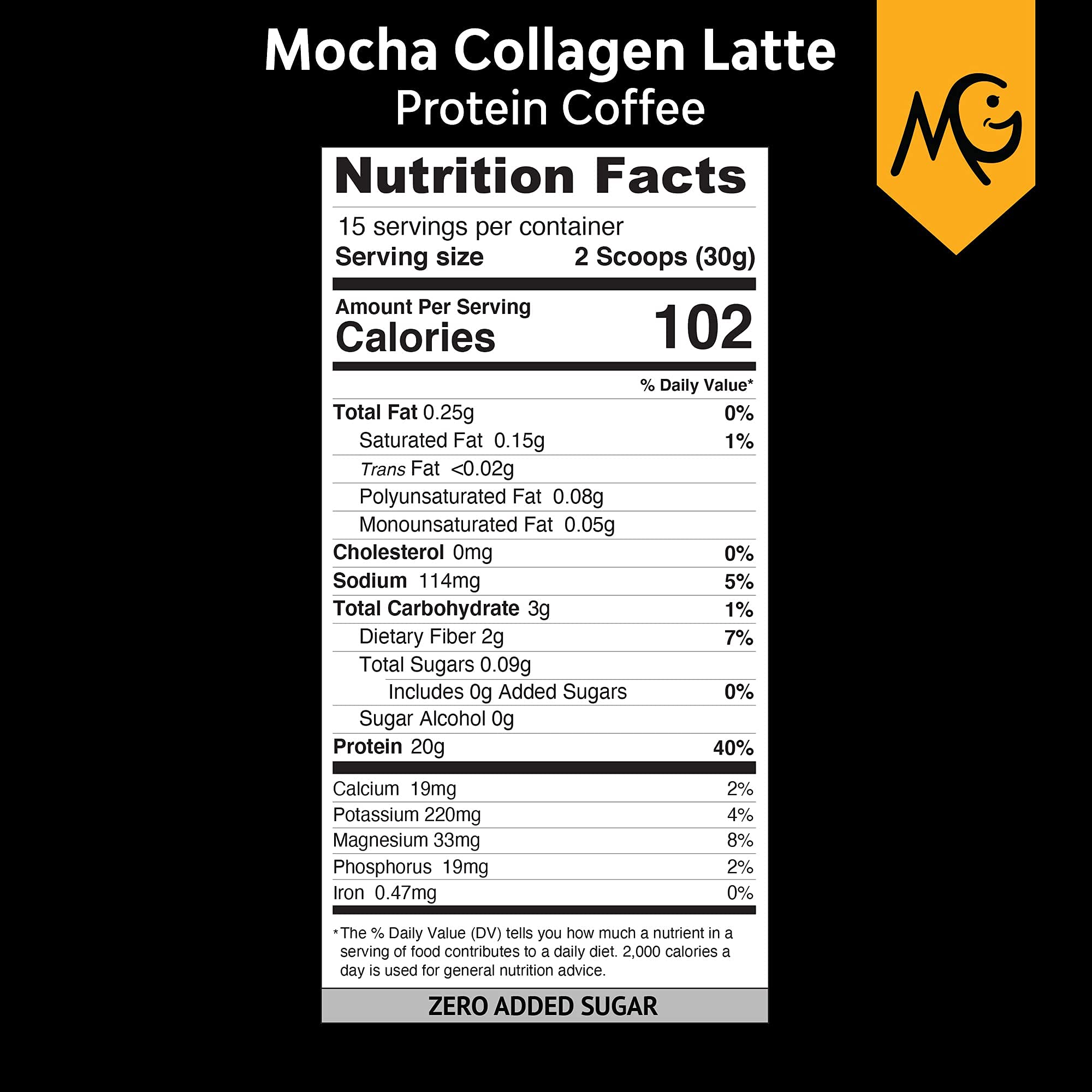 Foto 5 pulgar | Café Con Alto Contenido De Colágeno, Café Con Caléndula Y Moca Latte, 454 G - Venta Internacional.