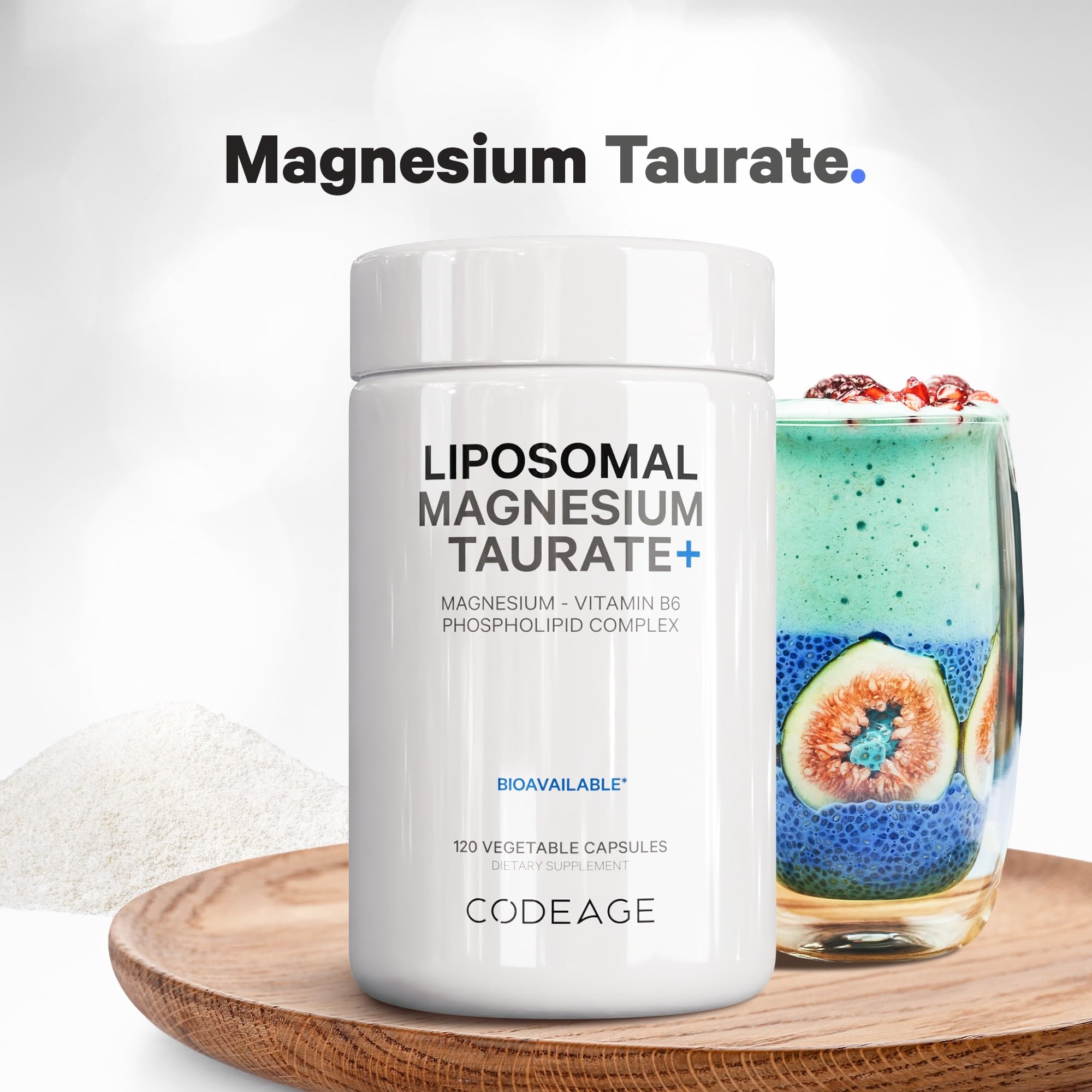 Foto 4 pulgar | Suplemento Codeage Taurato de Magnesio Liposomal+ 120 Cápsulas - Venta Internacional