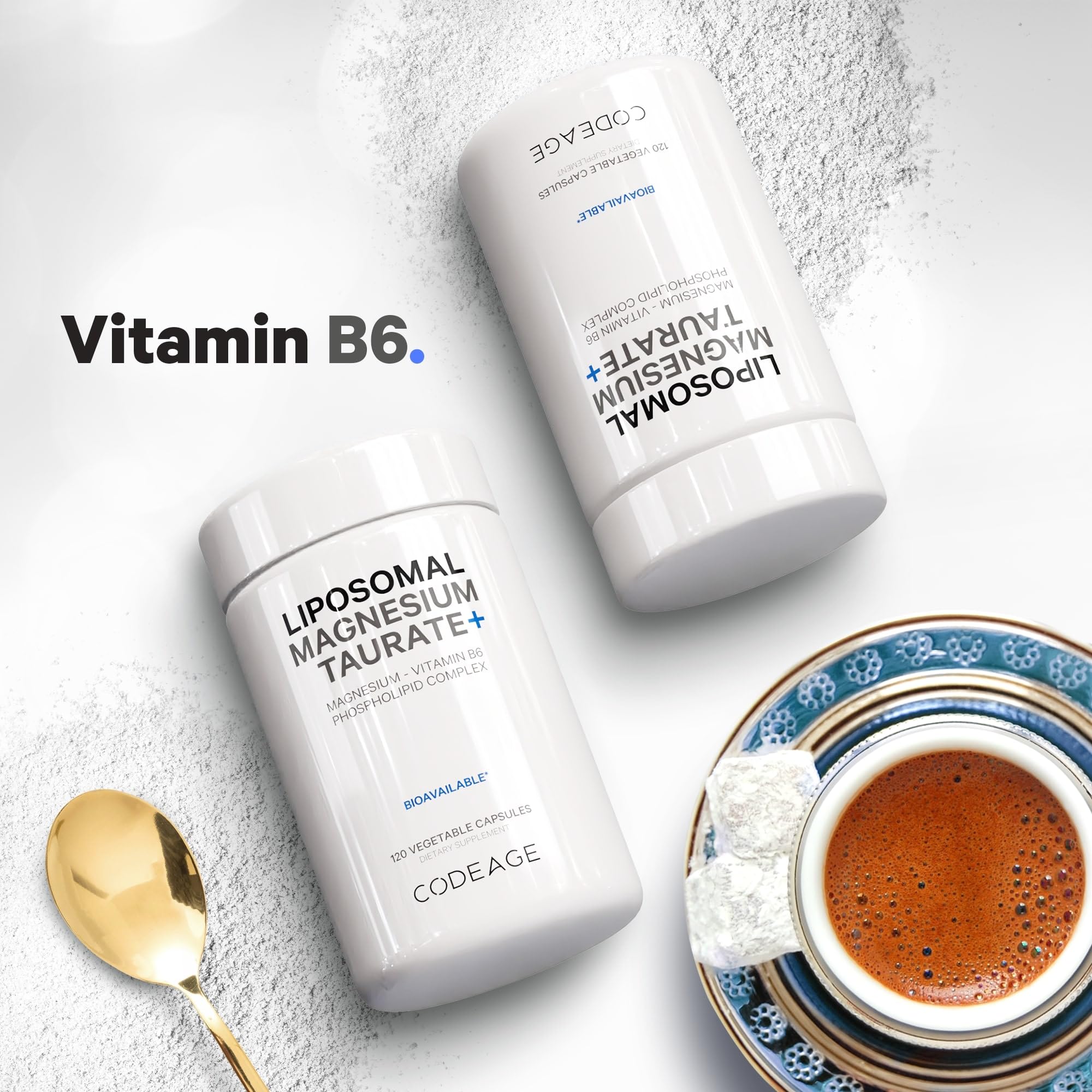 Foto 4 | Suplemento Codeage Taurato de Magnesio Liposomal+ 120 Cápsulas - Venta Internacional