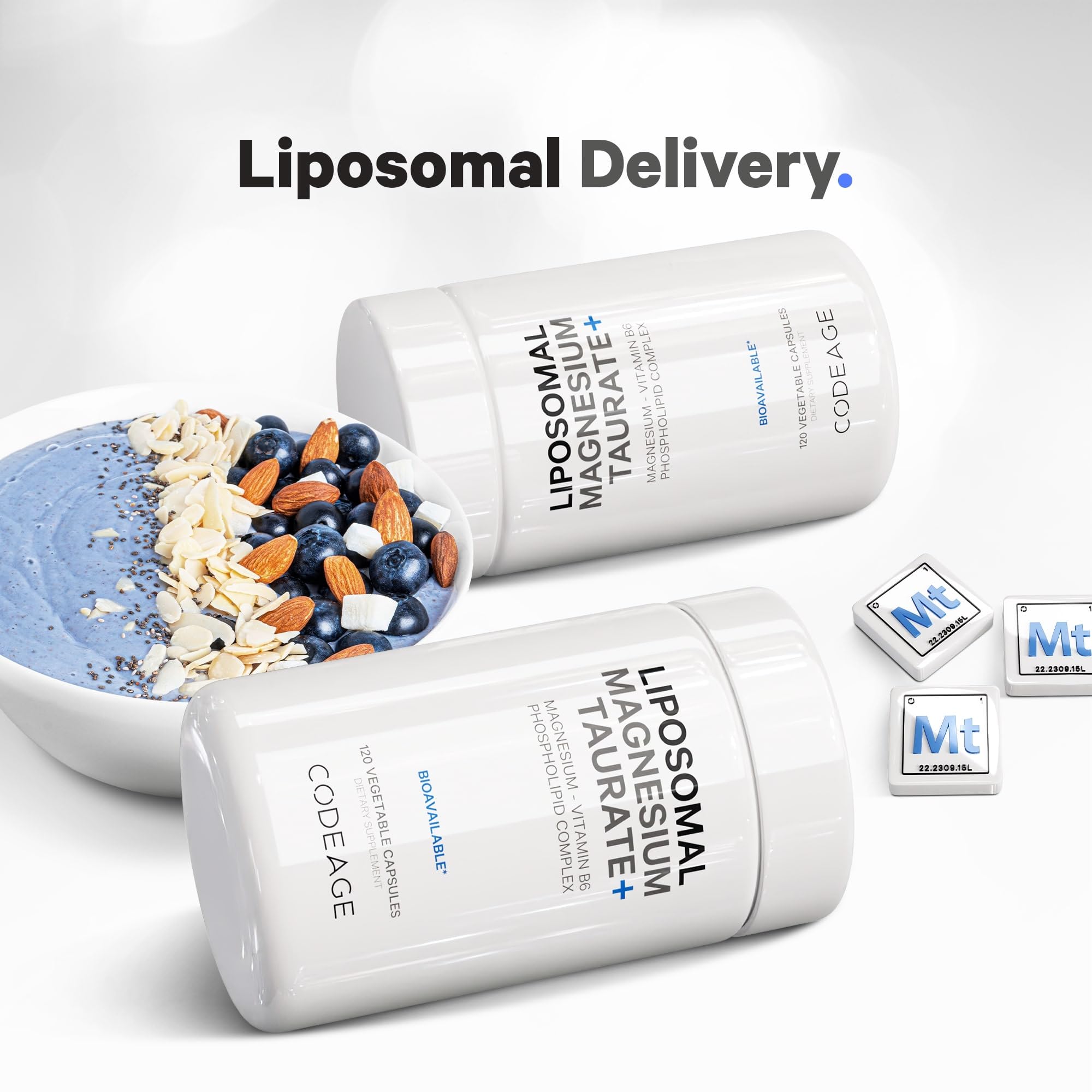 Foto 6 pulgar | Suplemento Codeage Taurato de Magnesio Liposomal+ 120 Cápsulas - Venta Internacional