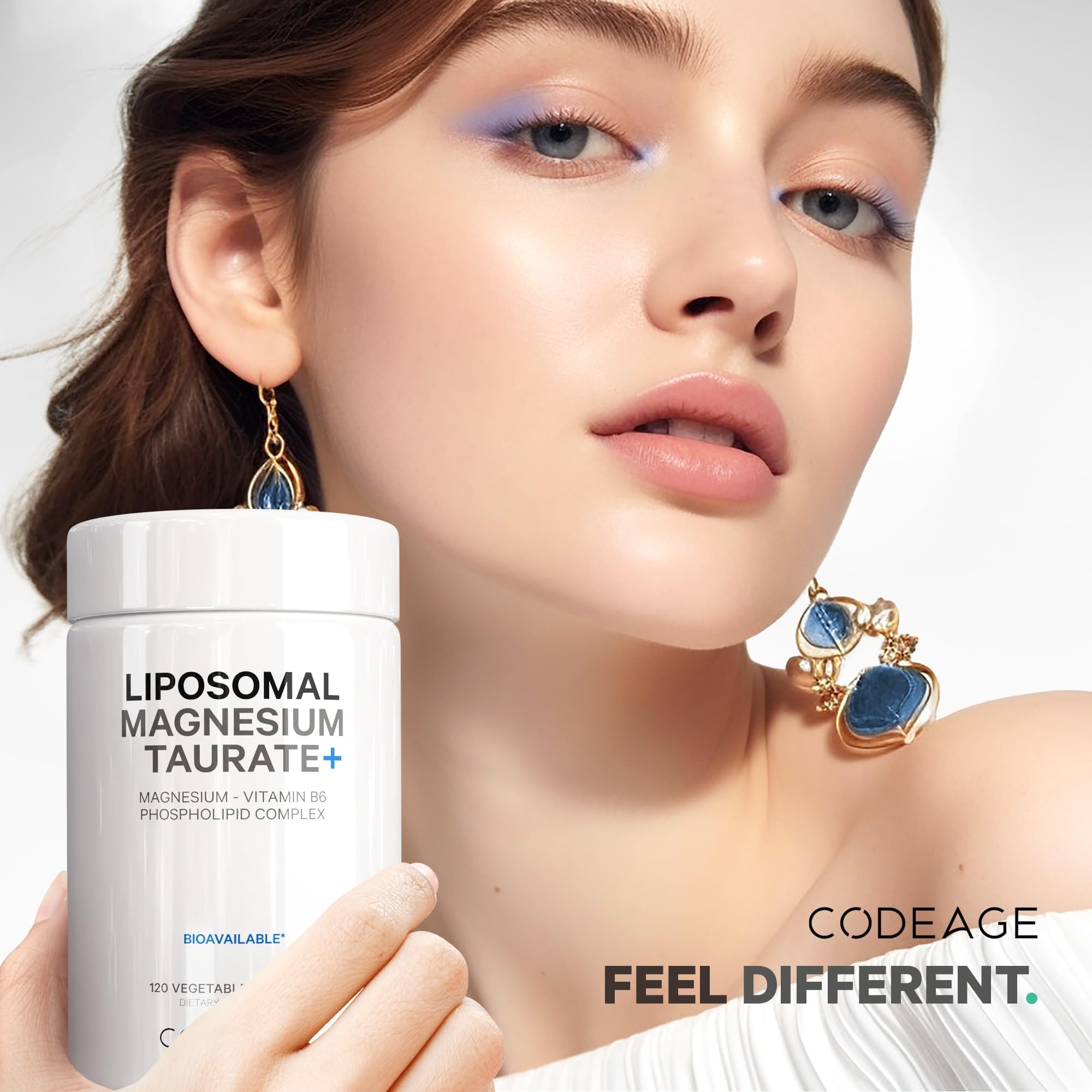 Foto 7 pulgar | Suplemento Codeage Taurato de Magnesio Liposomal+ 120 Cápsulas - Venta Internacional