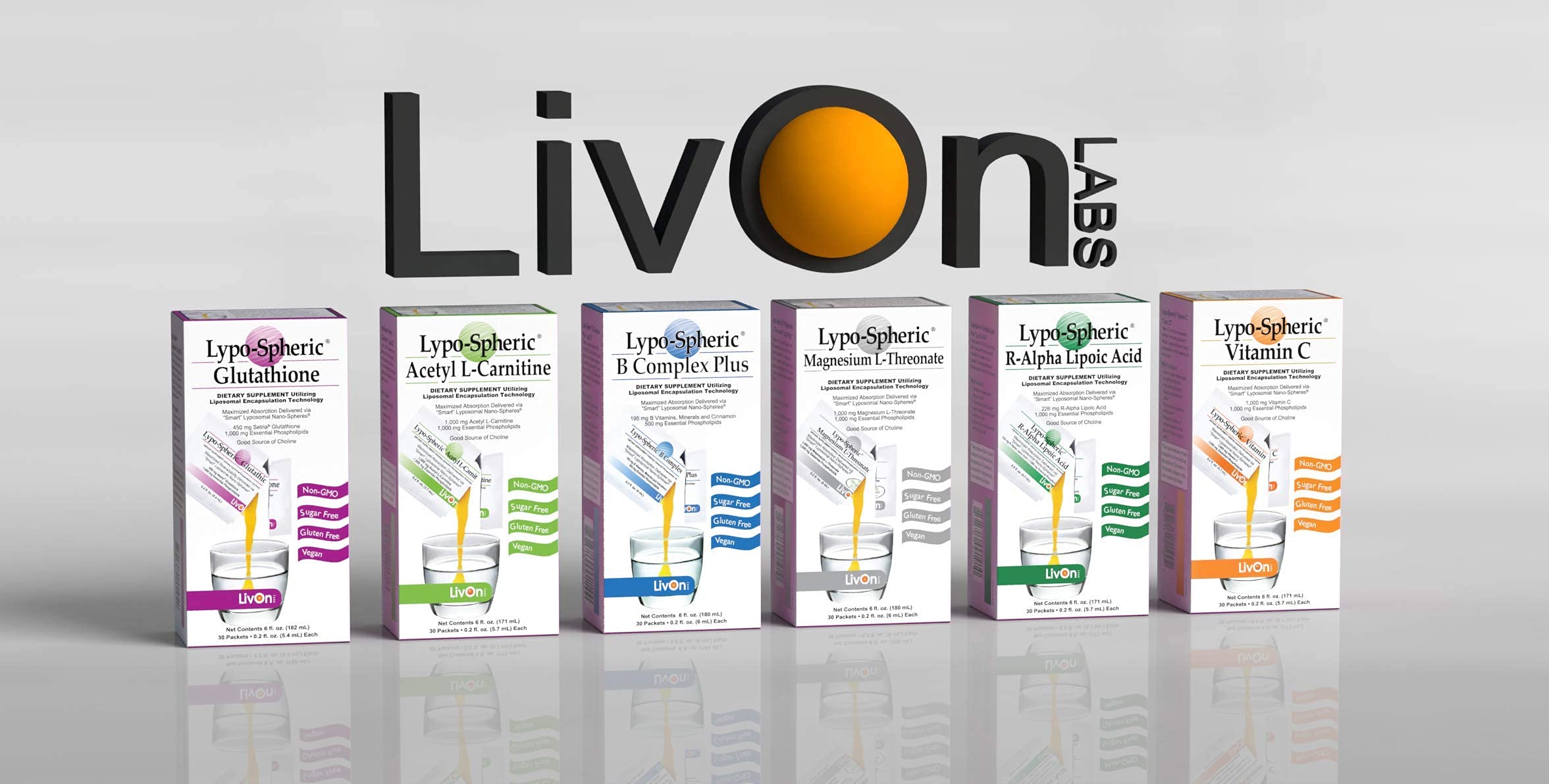 Foto 7 pulgar | Suplemento de Ácido Lipoico R-Alfa Lipoico Liposférico de LivOn Laboratories - Venta Internacional