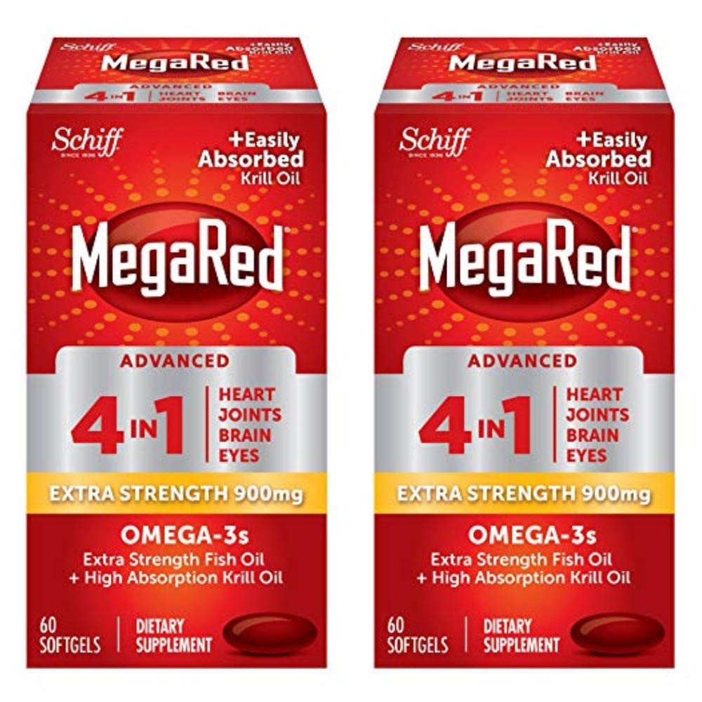 Foto 2 pulgar | Suplemento Megared Advanced 900 mg 2 Frascos de 60 Cápsulas Blandas C/U - Venta Internacional