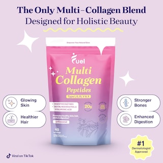 Foto 2 | Proteína con Colágeno Fuel con Ácido Hialurónico y Biotina - Venta Internacional