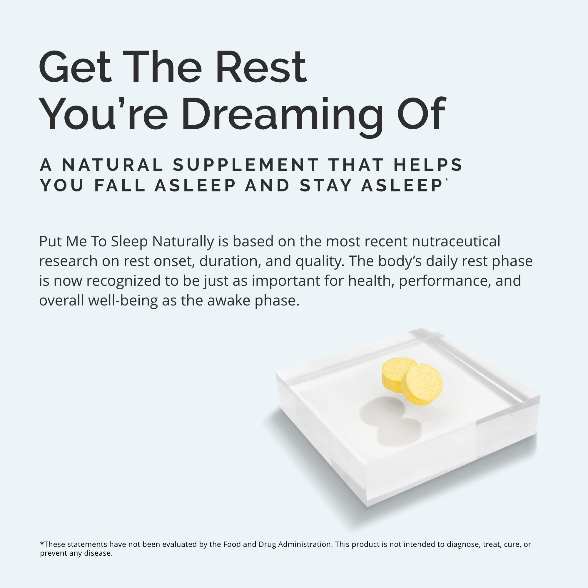 Foto 4 pulgar | Suplemento Brainmd Put Me To Sleep Naturally 90 Tabletas - Venta Internacional