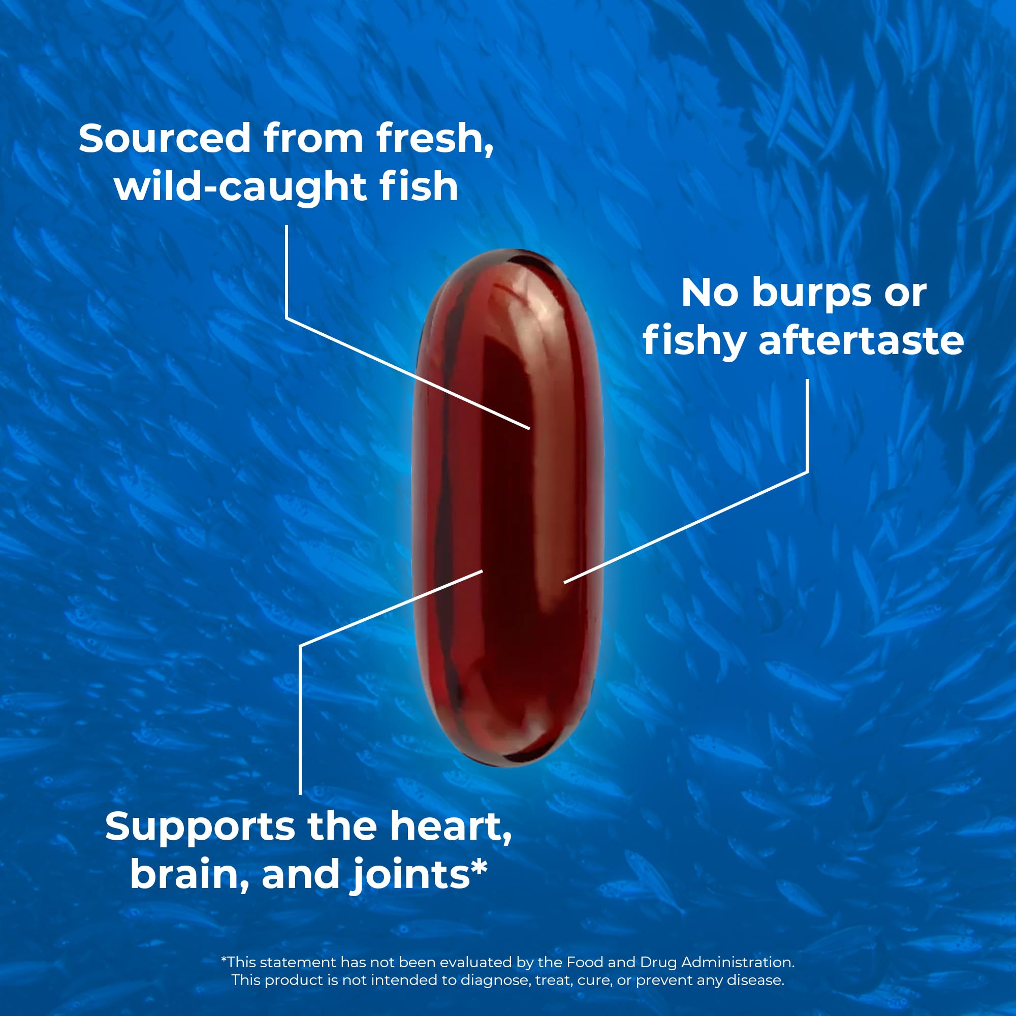 Foto 5 pulgar | Suplementos de Aceite de Pescado Omapure Omega-3 con 120 Cápsulas Blandas - Venta Internacional