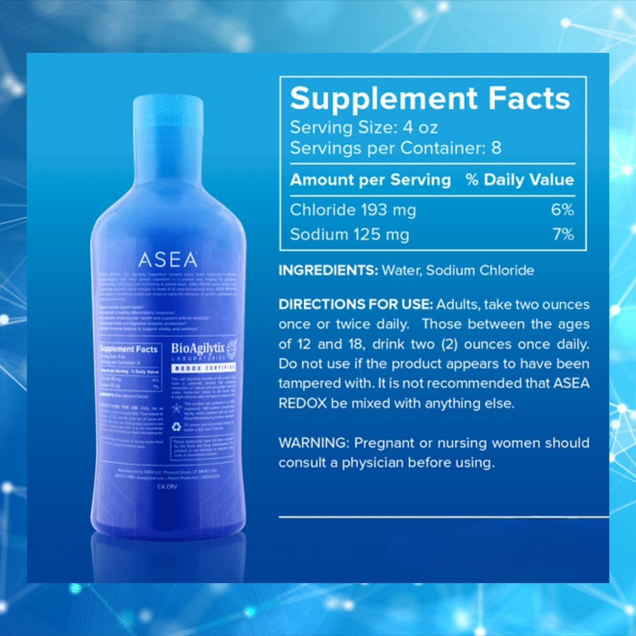 Foto 4 | Suplemento Asea Redox Cell Signaling 946 Ml - Venta Internacional