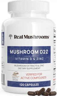Foto 1 | Suplementos de Zinc con Hongos Auténticos con Vitamina D2 120 Unidades- Venta Internacional