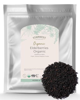 Foto 1 | Bayas De Saúco Secas Starwest Botanicals Orgánicas 907 G - Venta Internacional.