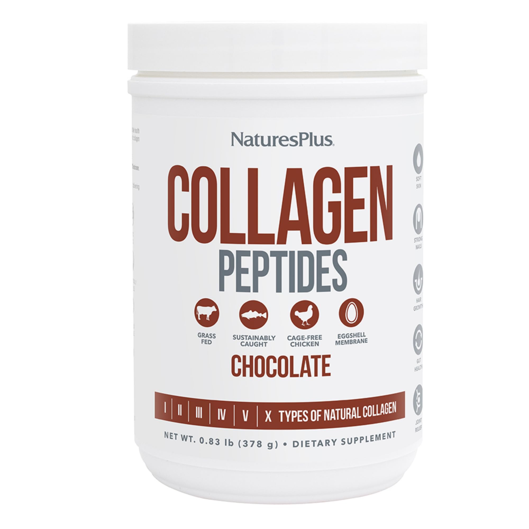 Foto 2 pulgar | Suplemento Natures Plus Con Péptidos De Colágeno Chocolate 375 G - Venta Internacional